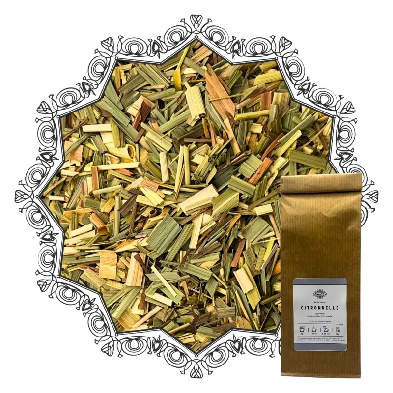 Infusion Citronnelle Bio | Fraîcheur citronnée – Élément Air